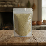 Elder Flowers Whole (Sambucus Nigra) | The herb/berry/powder/fruit/root/bark that is in the black bowl, i would like it to shown in a plastic stand up resalable pouch that is clear.