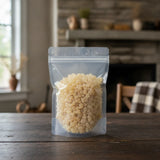 Ethiopian Frankincense Resin Pieces (Boswellia Papyrifera) | The herb/berry/powder/fruit/root/bark that is in the black bowl, i would like it to shown in a plastic stand up resalable pouch that is clear.