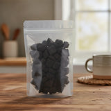 Fo Ti Pieces (ho-shou-wu) (Polygonum Multiflorum) | The herb/berry/powder/fruit/root/bark that is in the black bowl, i would like it to shown in a plastic stand up resalable pouch that is clear.