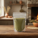 Goldenseal Herb Powder (Hydrastis Canadensis) | The herb/berry/powder/fruit/root/bark that is in the black bowl, i would like it to shown in a plastic stand up resalable pouch that is clear.