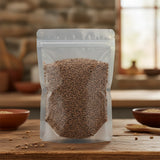 Great Burdock Seed Whole (Arctium Lappa) | The herb/berry/powder/fruit/root/bark/seeds that is in the black bowl, i would like it to shown in a plastic stand up resalable pouch that is clear.