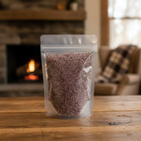 Heather Flowers Whole (Calluna Vulgaris) | The herb/berry/powder/fruit/root/bark that is in the black bowl, i would like it to shown in a plastic stand up resalable pouch that is clear.