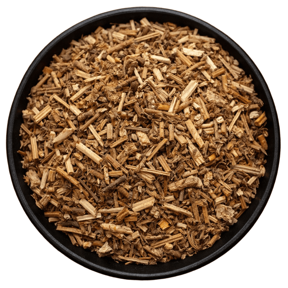 Isodon Herb Whole (Rabdosia Serra) (Background Removed)