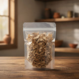 Lang Du Root Pieces (Euphorbia Ebracteolata) | The herb/berry/powder/fruit/root/bark that is in the black bowl, i would like it to shown in a plastic stand up resalable pouch that is clear.