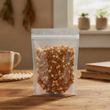 Lemon Peel Cut (Citrus Limon) | The herb/berry/powder/fruit/root/bark that is in the black bowl, i would like it to shown in a plastic stand up resalable pouch that is clear.