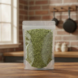 Lemon Verbena Leaf Cut (Aloysia Triphylla) | The herb/berry/powder/fruit/root/bark that is in the black bowl, i would like it to shown in a plastic stand up resalable pouch that is clear.