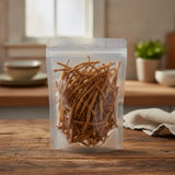Lily Buds Whole (Hemerocallis Fulva) | The herb/berry/powder/fruit/root/bark that is in the black bowl, i would like it to shown in a plastic stand up resalable pouch that is clear.