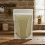 Lime Peel Powder (Citrus Aurantifolia) | The herb/berry/powder/fruit/root/bark that is in the black bowl, i would like it to shown in a plastic stand up resalable pouch that is clear.