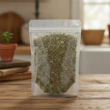Lobelia Herb Cut (Lobelia Inflata) | The herb/berry/powder/fruit/root/bark that is in the black bowl, i would like it to shown in a plastic stand up resalable pouch that is clear.