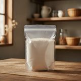 Lychee Juice Powder (Litchi Chinensis) | The herb/berry/powder/fruit that is in the black bowl, i would like it to shown in a plastic stand up resalable bag that is clear.