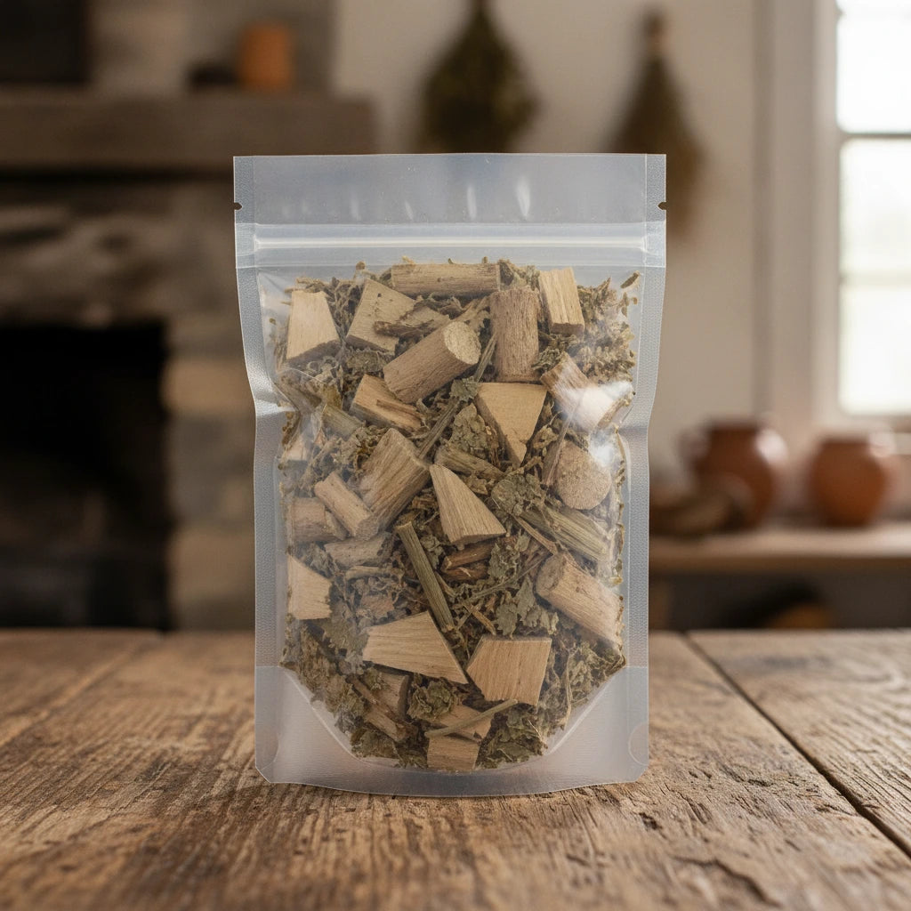 Malabar Spinach Herb Whole (Basella Alba) | The herb/berry/powder/fruit/root/bark that is in the black bowl, i would like it to shown in a plastic stand up resalable pouch that is clear.