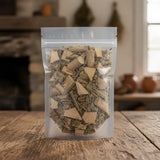 Malabar Spinach Herb Whole (Basella Alba) | The herb/berry/powder/fruit/root/bark that is in the black bowl, i would like it to shown in a plastic stand up resalable pouch that is clear.