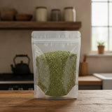 Marshmallow Leaf Cut (Althaea Officinalis) | The herb/berry/powder/fruit/root/bark that is in the black bowl, i would like it to shown in a plastic stand up resalable pouch that is clear.