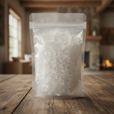 Menthol Crystals Whole (Mentha Arvensis) | The herb/berry/powder/fruit/root/bark that is in the black bowl, i would like it to shown in a plastic stand up resalable pouch that is clear.