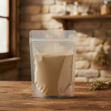 Milk Thistle Seed Powder (Silybum Marianum) | The herb/berry/powder/fruit/root/bark that is in the black bowl, i would like it to shown in a plastic stand up resalable pouch that is clear.