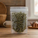 Mongolian Dandelion Herb Cut (Taraxacum Mongolicum) | The herb/berry/powder/fruit/root/bark that is in the black bowl, i would like it to shown in a plastic stand up resalable pouch that is clear.