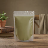 Motherwort Herb Powder (Leonurus Cardiaca) | The herb/berry/powder/fruit/root/bark that is in the black bowl, i would like it to shown in a plastic stand up resalable pouch that is clear.