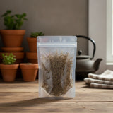 Paniculate Swallowwort Root Whole (Cynanchum Paniculatum) | The herb/berry/powder/fruit/root/bark that is in the black bowl, i would like it to shown in a plastic stand up resalable pouch that is clear.