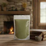 Passion Flower Herb Powder (Passiflora Incarnata) | The herb/berry/powder/fruit/root/bark that is in the black bowl, i would like it to shown in a plastic stand up resalable pouch that is clear.