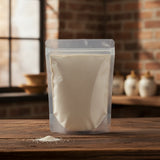 Pearl Powder (Hyriopsis Spp.) | The herb/berry/powder/fruit/root/bark that is in the black bowl, i would like it to shown in a plastic stand up resalable pouch that is clear.