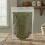 Peppermint Leaf Cut (USA) (Mentha Piperita) | The herb/berry/powder/fruit/root/bark that is in the black bowl, i would like it to shown in a plastic stand up resalable pouch that is clear.