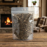 Piper Vine Herb Whole (Piper Wallichii) | The herb/berry/powder/fruit/root/bark that is in the black bowl, i would like it to shown in a plastic stand up resalable pouch that is clear.