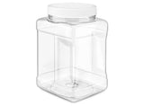 Plastic Grip Jar with Lid