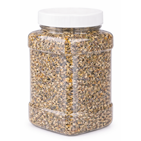 Plastic Grip Jar with Lid