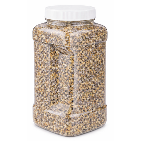 Plastic Grip Jar with Lid