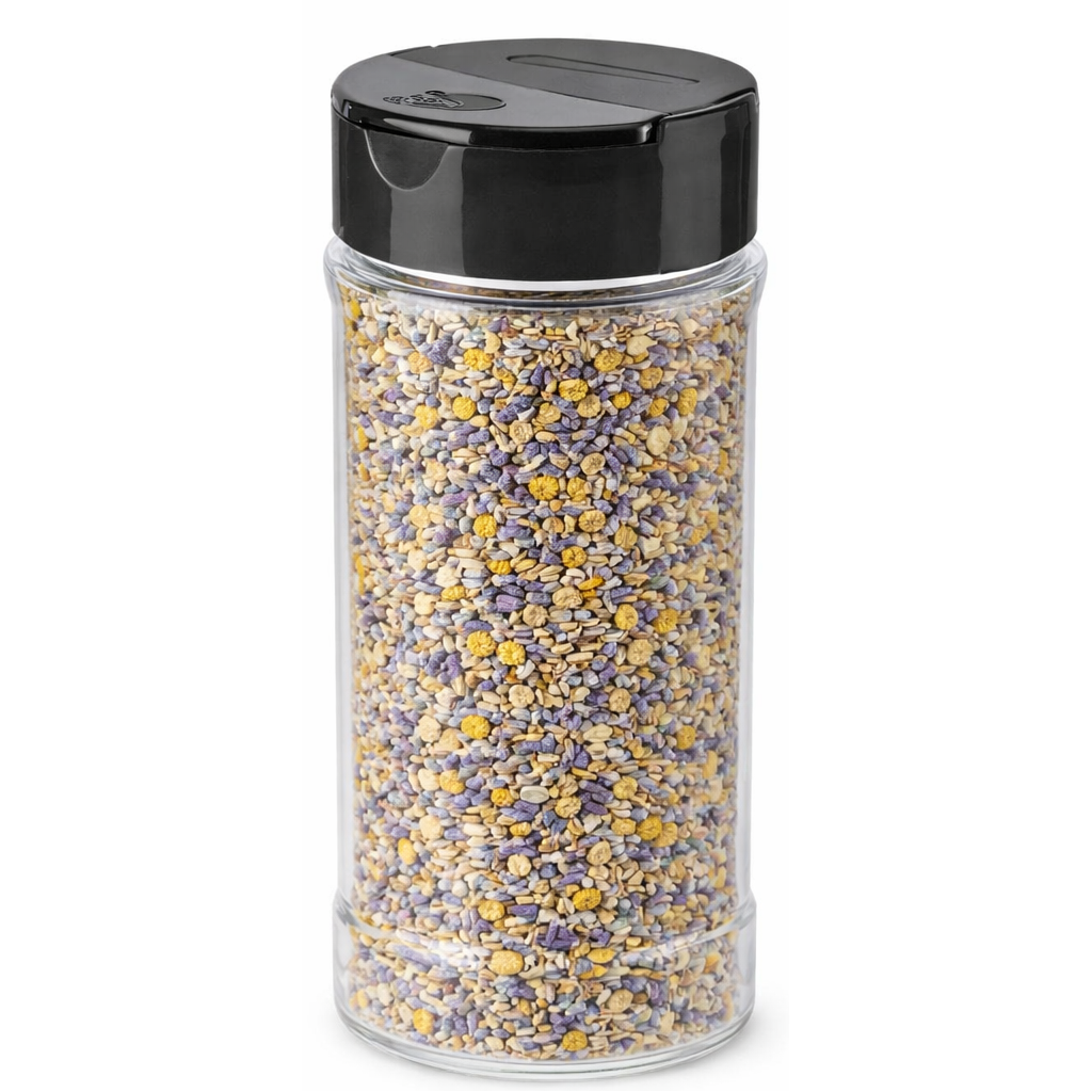 Plastic Spice Jar with Lid