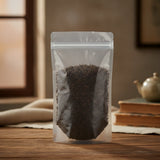 Pu-erh Small Leaf Tea (Camellia Sinensis) | The herb/powder/tea that is in the black bowl, i would like it to shown in a plastic stand up resalable bag that is clear.