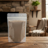 Pumpkin Seed Protein Powder 70% (Cucurbita Moschata) | The herb/berry/powder/fruit/root/bark that is in the black bowl, i would like it to shown in a plastic stand up resalable pouch that is clear.