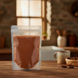 Red Clay Powder (Montmorillonite) | The herb/berry/powder/fruit/root/bark that is in the black bowl, i would like it to shown in a plastic stand up resalable pouch that is clear.