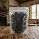 Rehmannia Root Pieces (Prepared) (Rehmannia Glutinosa) | The herb/berry/powder/fruit/root/bark that is in the black bowl, i would like it to shown in a plastic stand up resalable pouch that is clear.