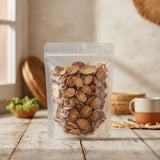 Sarsaparilla Root Slices (Red China Root) (Smilax Glabra) | The herb/berry/powder/fruit/root/bark that is in the black bowl, i would like it to shown in a plastic stand up resalable pouch that is clear.