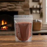 Schisandra Berry Powder (Schisandra Chinensis) | The herb/berry/powder/fruit/root/bark that is in the black bowl, i would like it to shown in a plastic stand up resalable pouch that is clear.