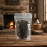 Scrophularia Root Pieces (Scrophularia Ningpoensis) | The herb/berry/powder/fruit/root/bark that is in the black bowl, i would like it to shown in a plastic stand up resalable pouch that is clear.