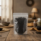 Sea Buckthorn Fruit Whole (Hippophae Rhamnoides) | The herb/berry/powder/fruit/root/bark that is in the black bowl, i would like it to shown in a plastic stand up resalable pouch that is clear.