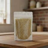 Shepard's Purse Cut (Capsella Bursa Pastoris) | The herb/berry/powder/fruit/root/bark that is in the black bowl, i would like it to shown in a plastic stand up resalable pouch that is clear.
