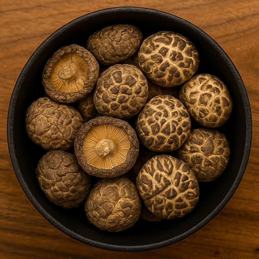 Shiitake Mushroom Whole (Lentinula Edodes)