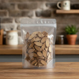 Shiny Prickly Ash Root Pieces (Zanthoxylum Nitidum) | The herb/berry/powder/fruit/root/bark that is in the black bowl, i would like it to shown in a plastic stand up resalable pouch that is clear.