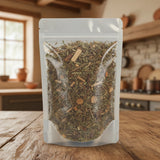 Taray Leaf & Stem Pieces (Tamarix Spp.) | The herb/berry/powder/fruit/root/bark that is in the black bowl, i would like it to shown in a plastic stand up resalable pouch that is clear.