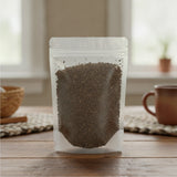 Valerian Root Cut (Valeriana Officinalis) | The herb/berry/powder/fruit/root/bark that is in the black bowl, i would like it to shown in a plastic stand up resalable pouch that is clear.