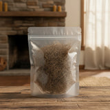 Virginia Snake Root Whole (Aristolochia Serpentaria) | The herb/berry/powder/fruit/root/bark that is in the black bowl, i would like it to shown in a plastic stand up resalable pouch that is clear.