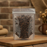 Walnut Septum Pieces (Juglans Regia) | The herb/berry/powder/fruit/root/bark that is in the black bowl, i would like it to shown in a plastic stand up resalable pouch that is clear.