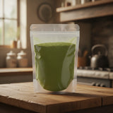 Watercress Herb Powder (Nasturtium Officinale) | The herb/berry/powder/fruit/root/bark that is in the black bowl, i would like it to shown in a plastic stand up resalable pouch that is clear.