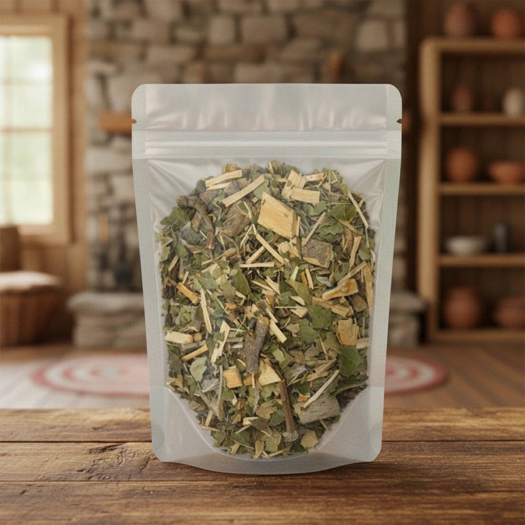 White Hawthorn Herb Cut (Crataegus Monogyna) | The herb/berry/powder/fruit/root/bark that is in the black bowl, i would like it to shown in a plastic stand up resalable pouch that is clear.