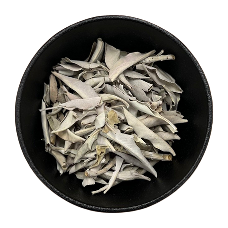 White Sage Leaf Whole (Salvia apiana)