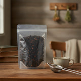 Winter Blend Black Tea (Camellia Sinensis) | The herb/powder/tea that is in the black bowl, i would like it to shown in a plastic stand up resalable bag that is clear.