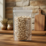 Winter Melon Seed Whole (Benincasa Hispida) | The herb/berry/powder/fruit/root/bark/seeds that is in the black bowl, i would like it to shown in a plastic stand up resalable pouch that is clear.